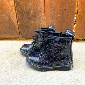 Dr. Martens sparkly toddler boots